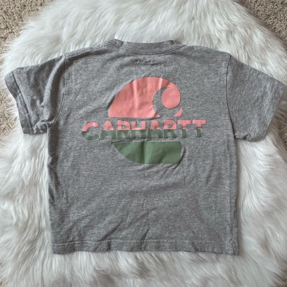 Carhartt Girls Size 10 Cropped Tee